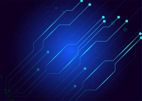 Abstract technology background, hi-tech communication concept Stock Illustration