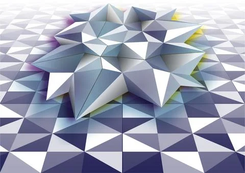 Abstract technology background Hitech. Pattern triangle innovation backgrou.. イラスト素材