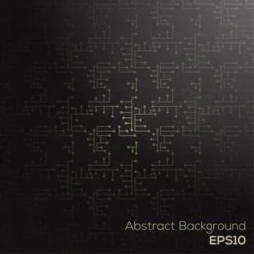 Abstract technology background Stock Illustration