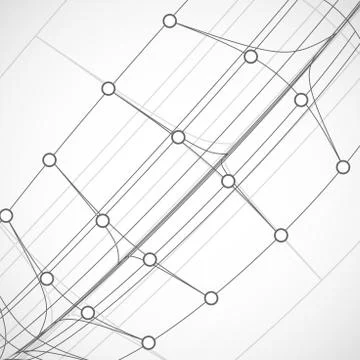 Abstract technology  background Stock Illustration