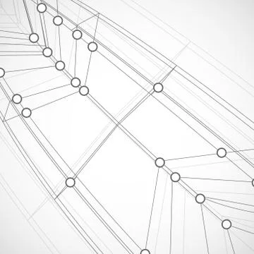 Abstract technology  background Stock Illustration