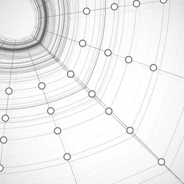 Abstract technology  background Illustrazione stock