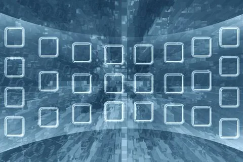 Abstract technology background Ilustração Stock