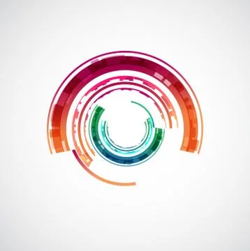 Abstract technology background Stock Illustration