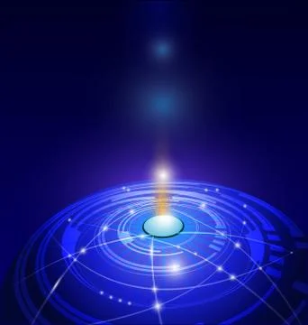 Abstract technology background Stock Illustration