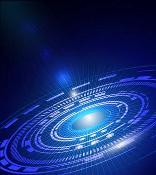 Abstract technology background Stock Illustration