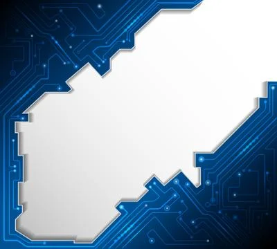 Abstract technology background Stock Illustration