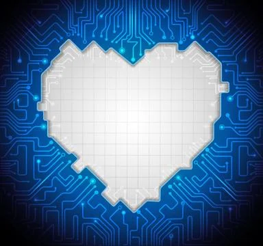 Abstract technology background Stock Illustration