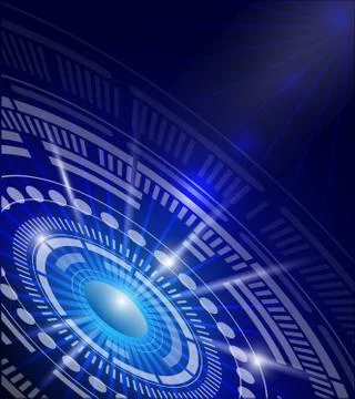 Abstract technology background Stock Illustration