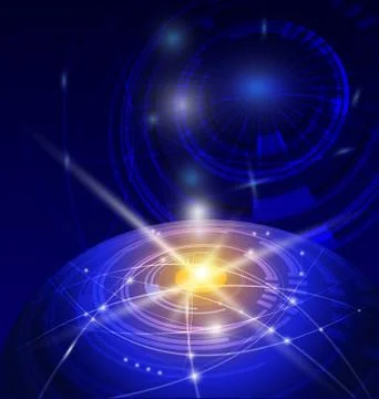 Abstract technology background Stock Illustration