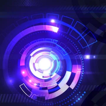Abstract technology background Illustrazione stock
