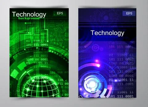 Abstract technology background Illustrazione stock