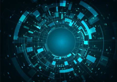 Abstract technology background Stock Illustration