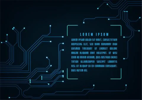 Abstract technology background Stock Illustration