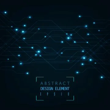 Abstract technology background Stock-Illustration