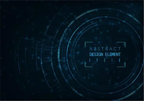 Abstract technology background Stock Illustration