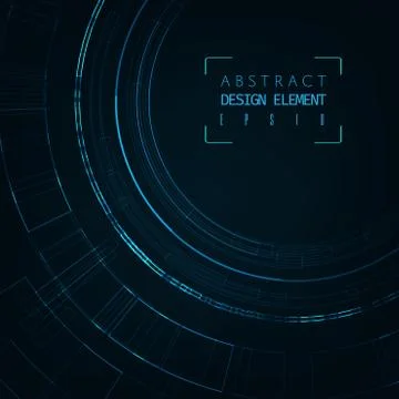 Abstract technology background Stock Illustration