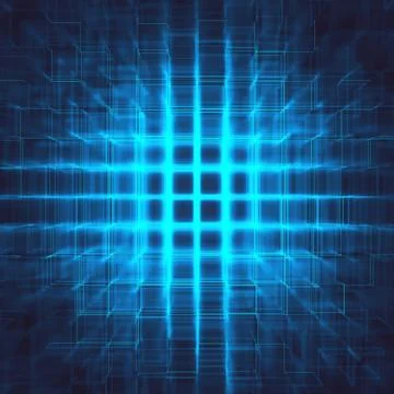 Abstract Technology Background Illustrazione stock