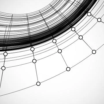 Abstract technology background Stock Illustration