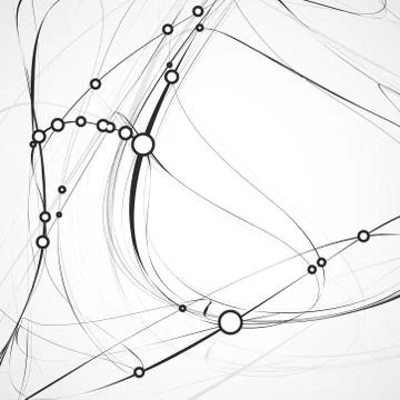 Abstract technology background Stock Illustration