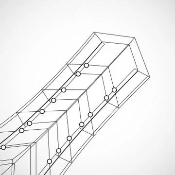 Abstract technology background Illustrazione stock