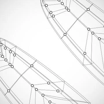 Abstract technology background Illustrazione stock