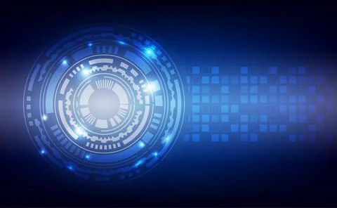 Abstract technology background Stock Illustration