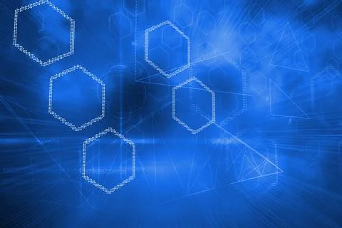 Abstract technology background Stockillustratie