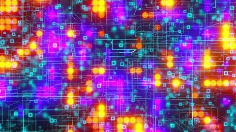 Abstract technology background Illustrazione stock