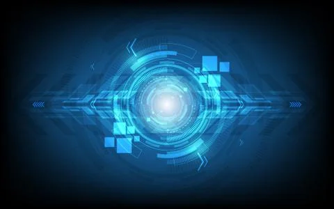 Abstract technology background innovation concept vector illustration Stock Illustration