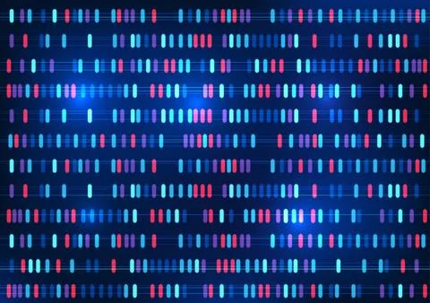 Abstract technology background It is a background that is arranged with col.. Stockillustratie