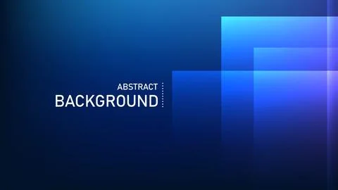 Abstract Technology Background with Layered Square Geometric Elements, Mode.. Stock Illustration