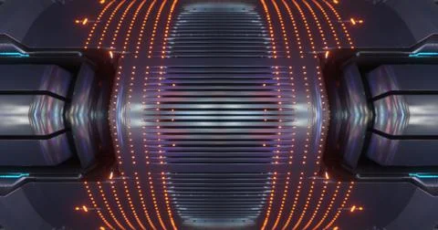 Abstract technology background, led and flickering particles. 스톡 일러스트