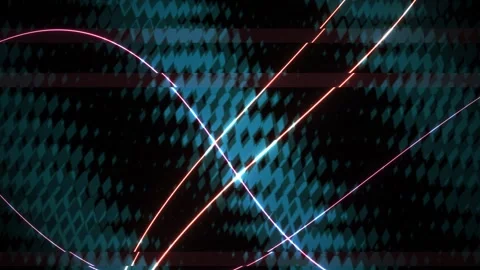 Abstract Technology Background With Light Trails. Stock Footage 339997031