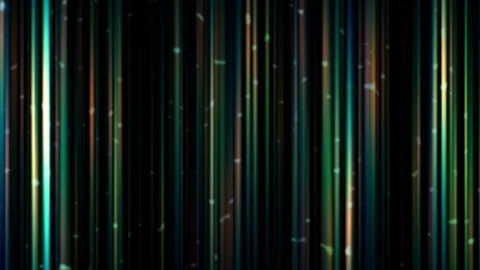 Abstract technology background with lines and particles Stock Footage 122254374