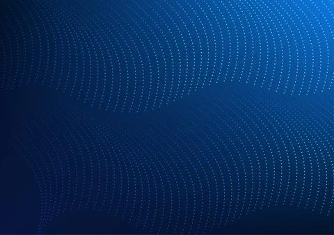 Abstract technology background Lines of points connected together to form w.. 스톡 일러스트