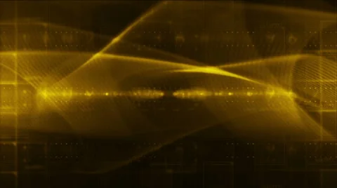 Abstract technology background LOOP orange Stock Footage 45580890