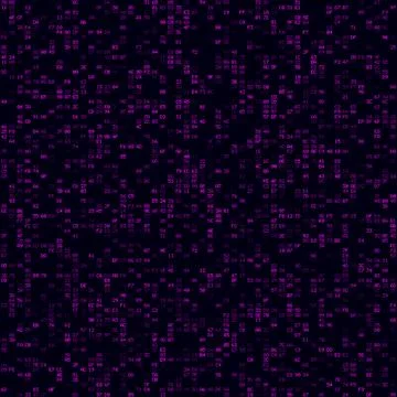 Abstract Technology Background. Magenta sparse hexademical pairs background.. イラスト素材