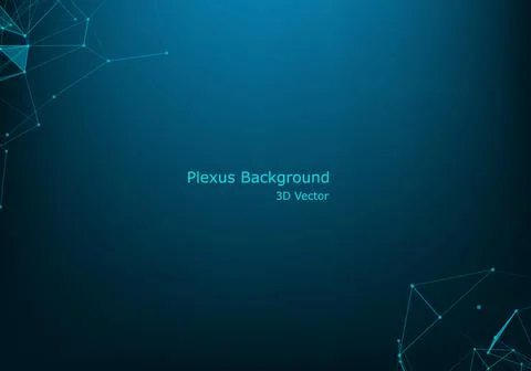 Abstract technology background. Network connection structure. Science backgro Stock Illustration