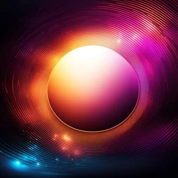 Abstract technology background with a network grid and particles connected... Stock Photos