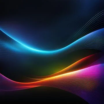 Abstract technology background with a network grid and particles connected... Stock Photos