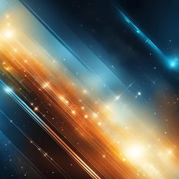 Abstract technology background with a network grid and particles connected... Stock Photos