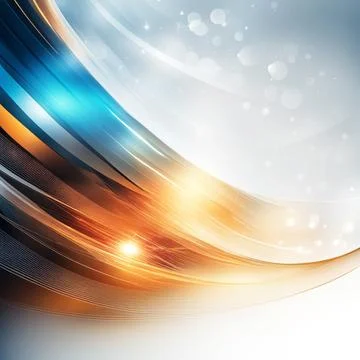 Abstract technology background with a network grid and particles connected... Stock Photos