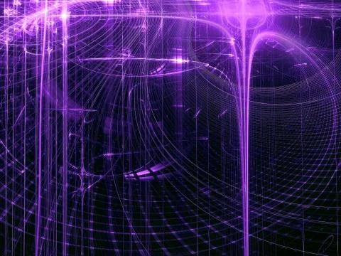 Abstract technology background or texture - digitally generated image Stock Illustration