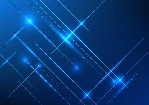 Abstract technology background Overlapped lines with lights Concept of futu.. 스톡 일러스트