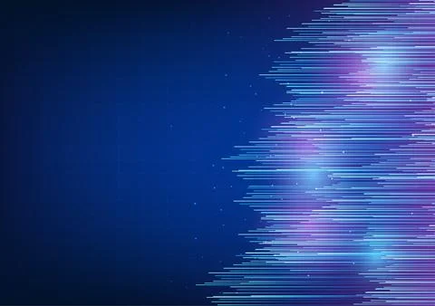 Abstract technology background Overlapping digital lines of the future repr.. Stock Illustration