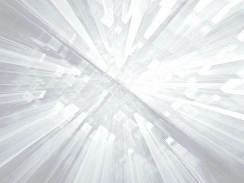 Abstract  technology background with perspective - digitally gen Stock Illustration