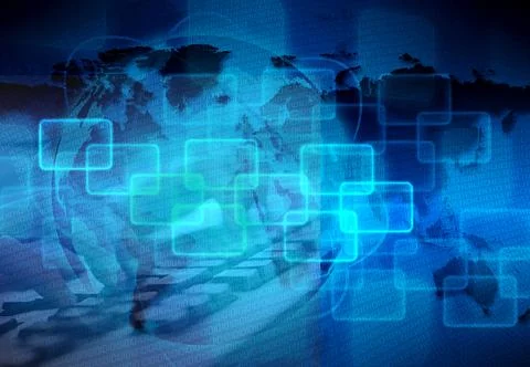 Abstract technology background Stock Photos