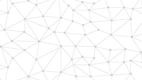 Abstract technology background. Plexus mesh backdrop. Vector Illustrazione stock