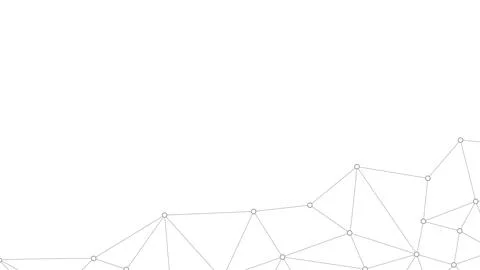 Abstract technology background. Plexus mesh backdrop. Vector Illustrazione stock